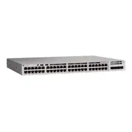 Cisco Catalyst 9200L - Network Advantage - commutateur - C3 - 48 x 10 - 100 - 1000 (PoE+) + 4 x SF... (C9200L-48PL-4X-A)_1